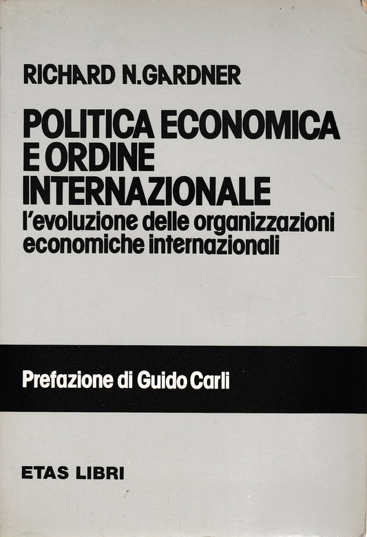 Politica economica e ordine internazionale - copertina