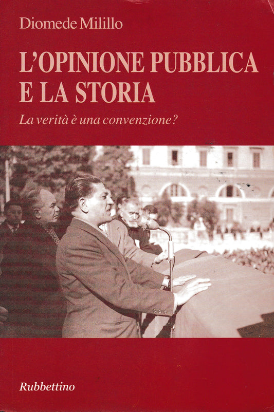 L'opinione pubblica e la storia. La verità è una convenzione? - copertina