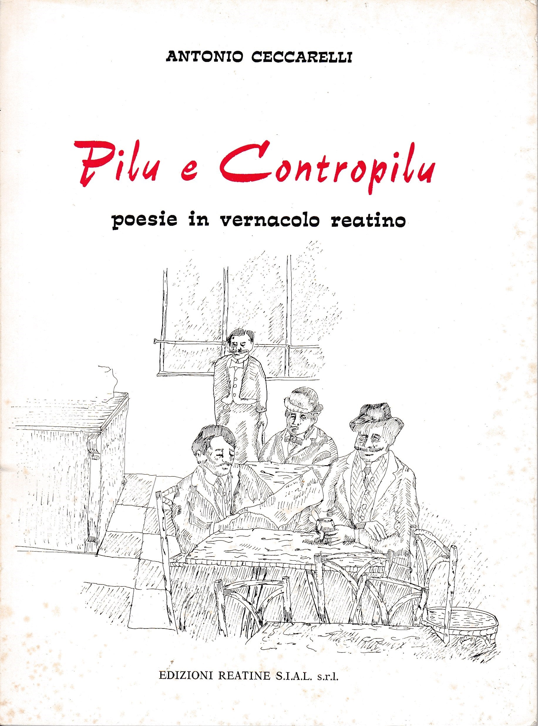 Pilu e Contropilu. Poesie in vernacolo reatino - copertina