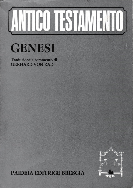Antico testamento. Genesi - copertina