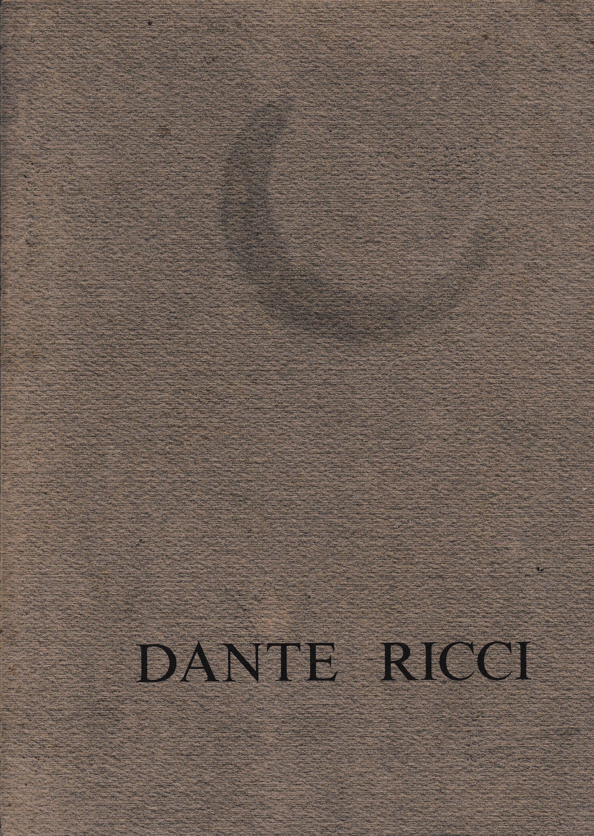 Dante Ricci a Montecassino - copertina