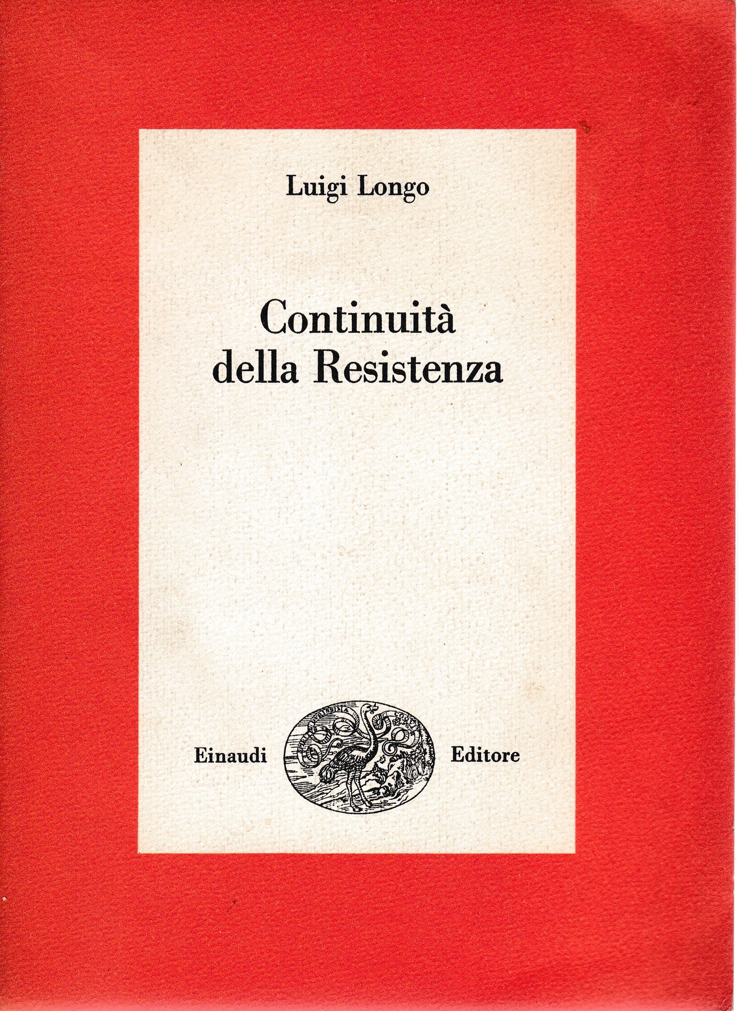 Continuità della Resistenza - copertina