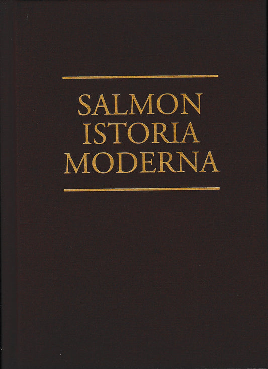 Istoria moderna ovvero lo stato presente di tutti i paesi e popoli del mondo - copertina