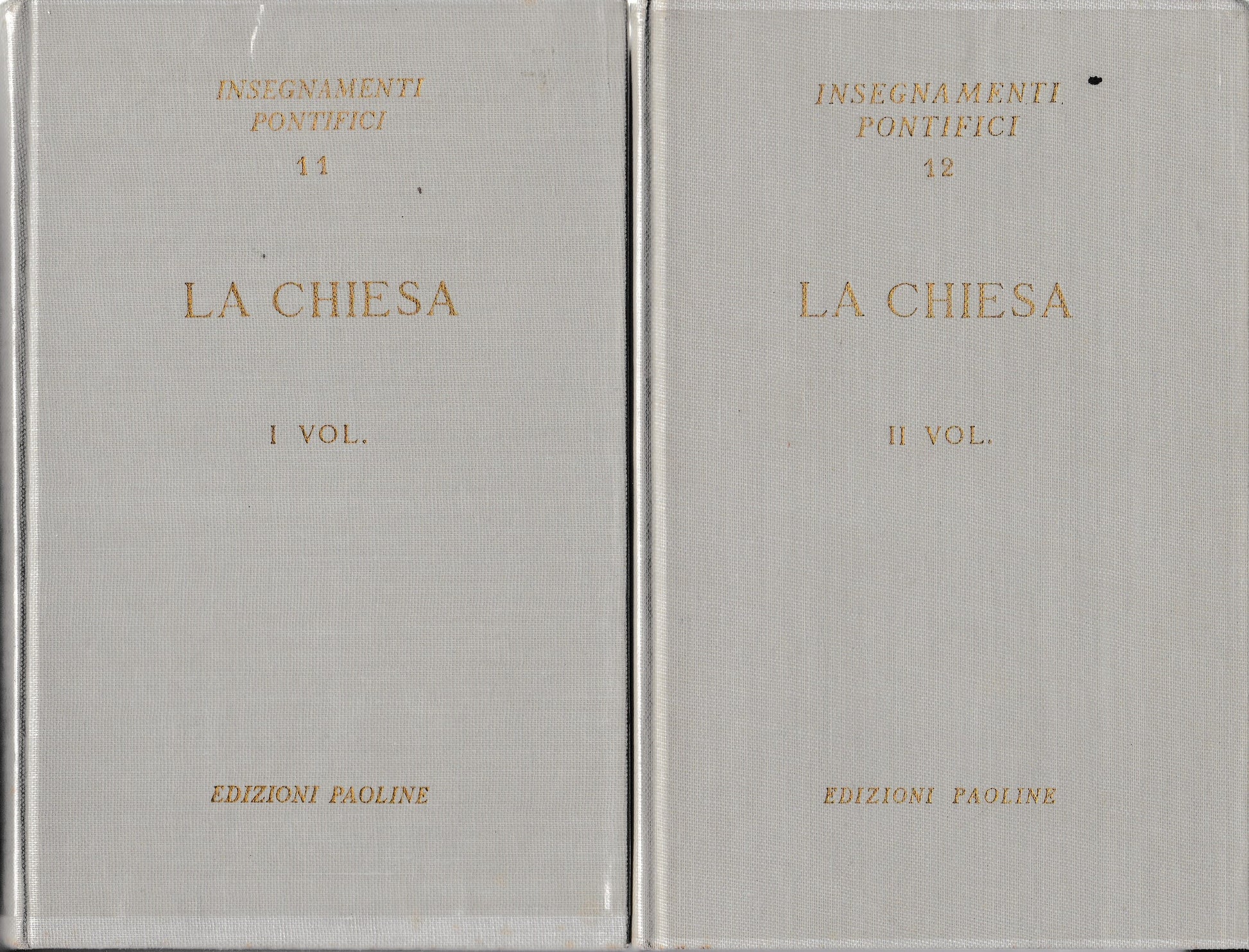 La chiesa. Volumi I-II. - copertina