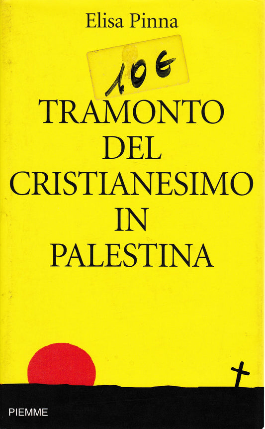 Tramonto del cristianesimo in Palestina - copertina