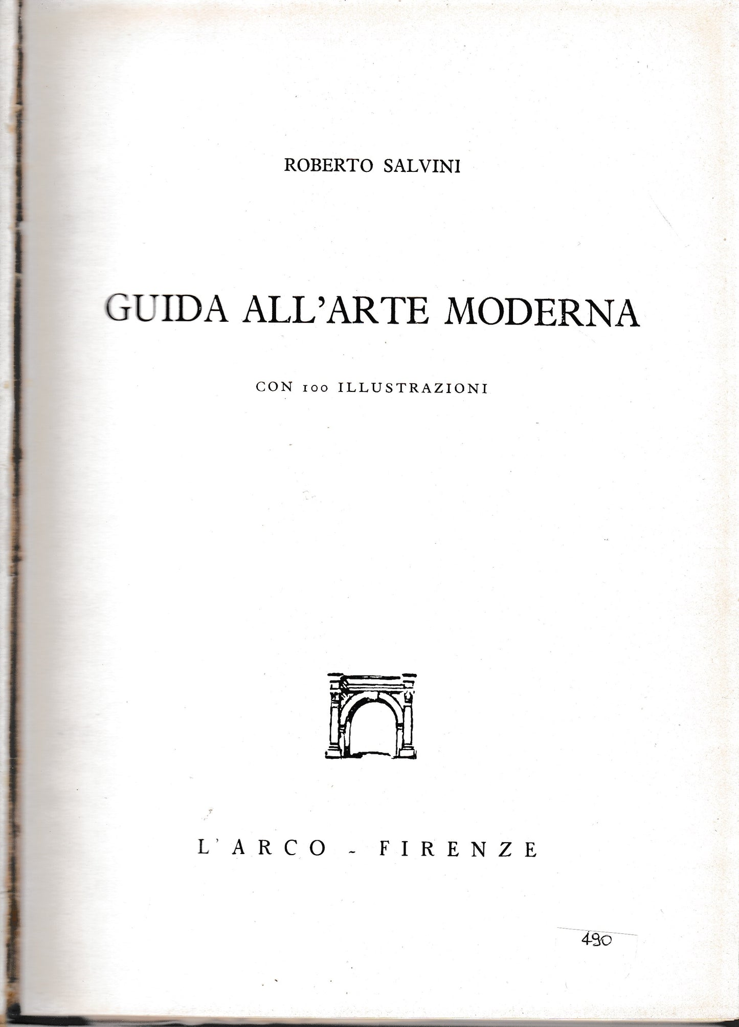 Guida all'arte moderna - copertina