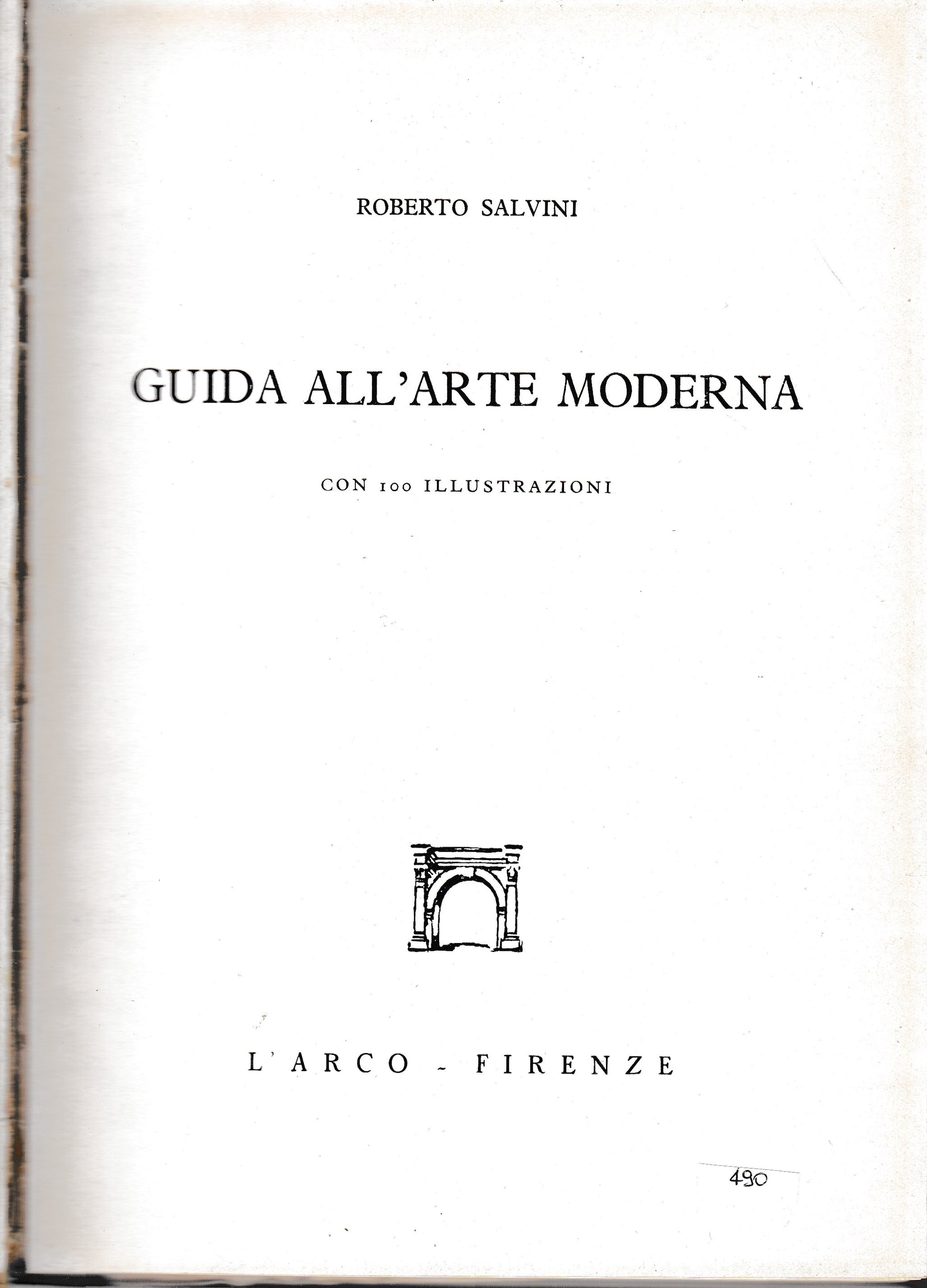 Guida all'arte moderna - copertina