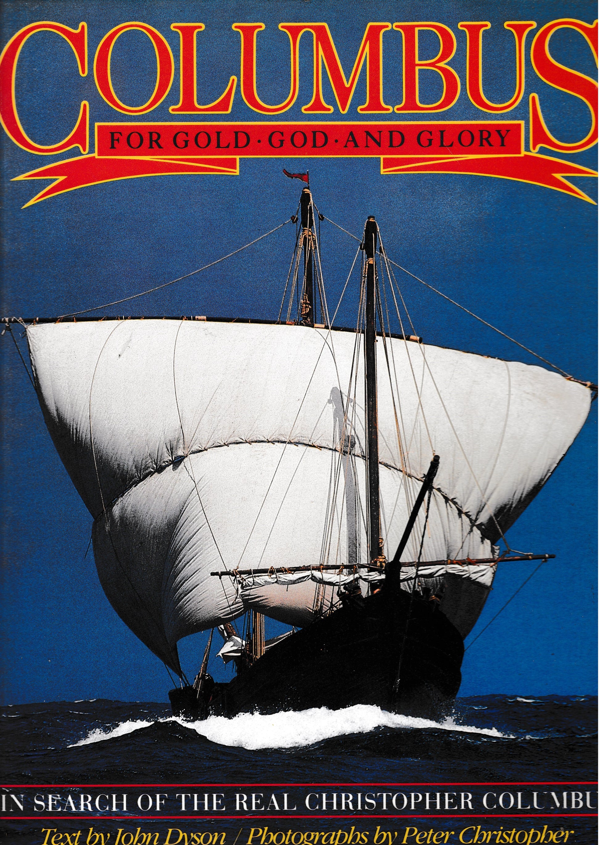 Columbus for gold god and glory - copertina