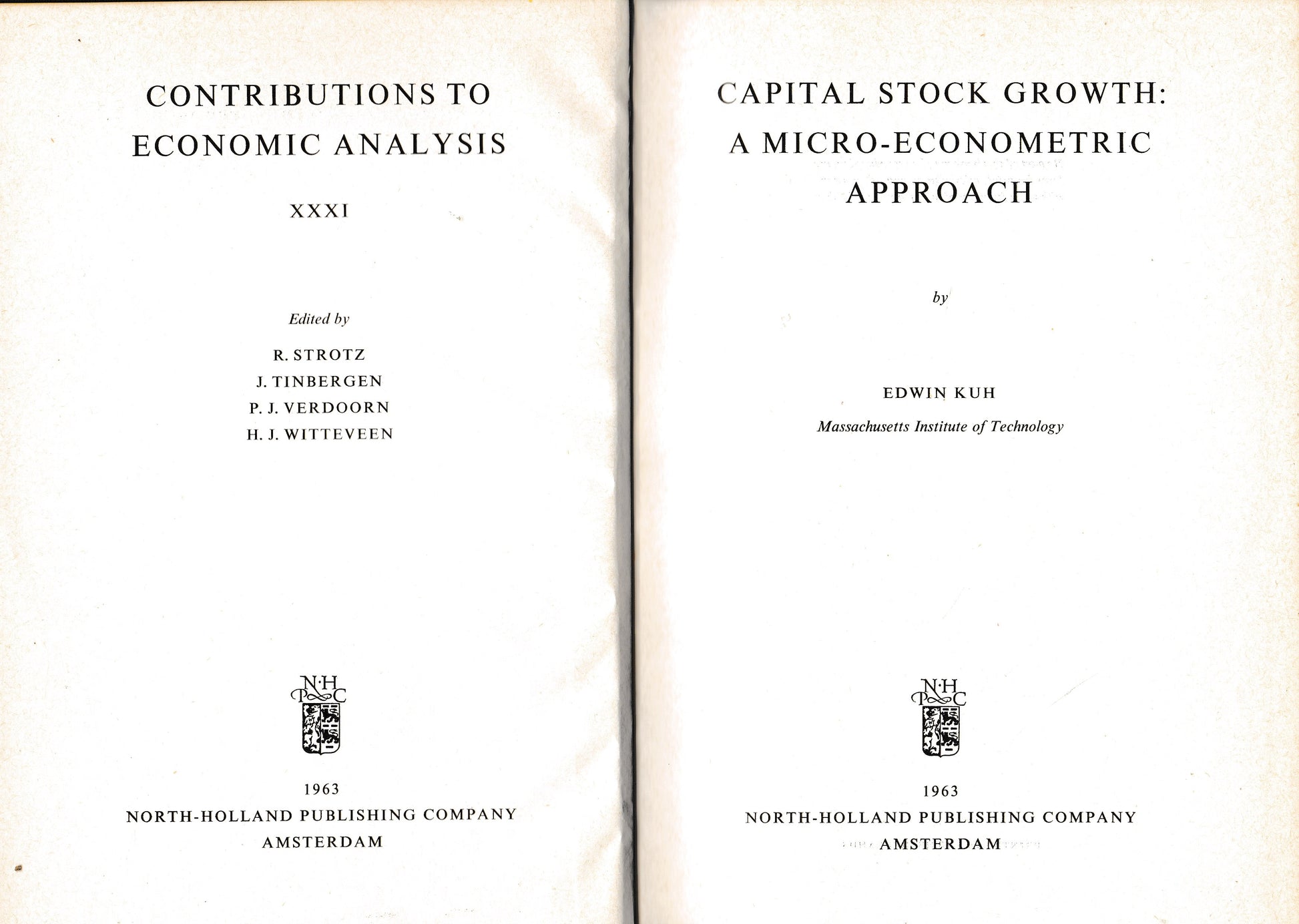 Capital stock growth: a micro-econometric approach - copertina