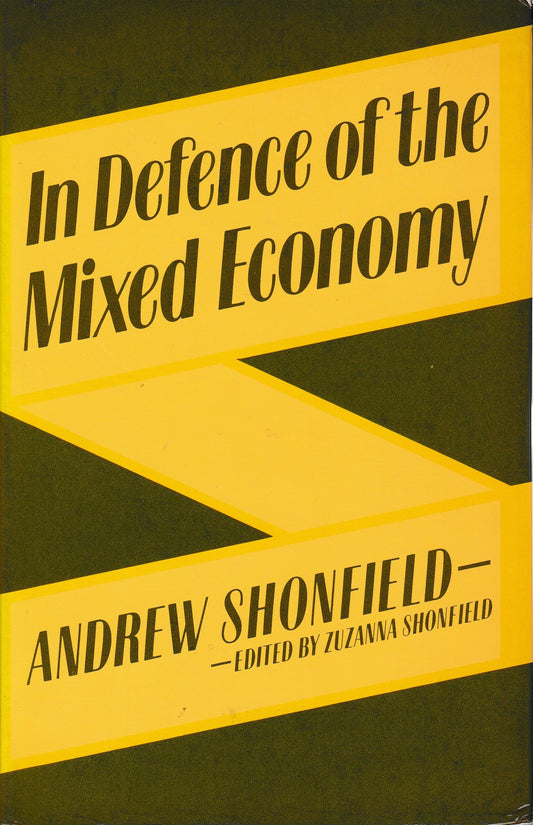 In Defense of the Mixed Economy - copertina