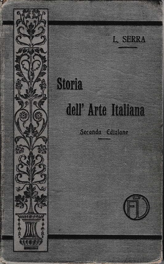Storia dell'Arte Italiana - copertina