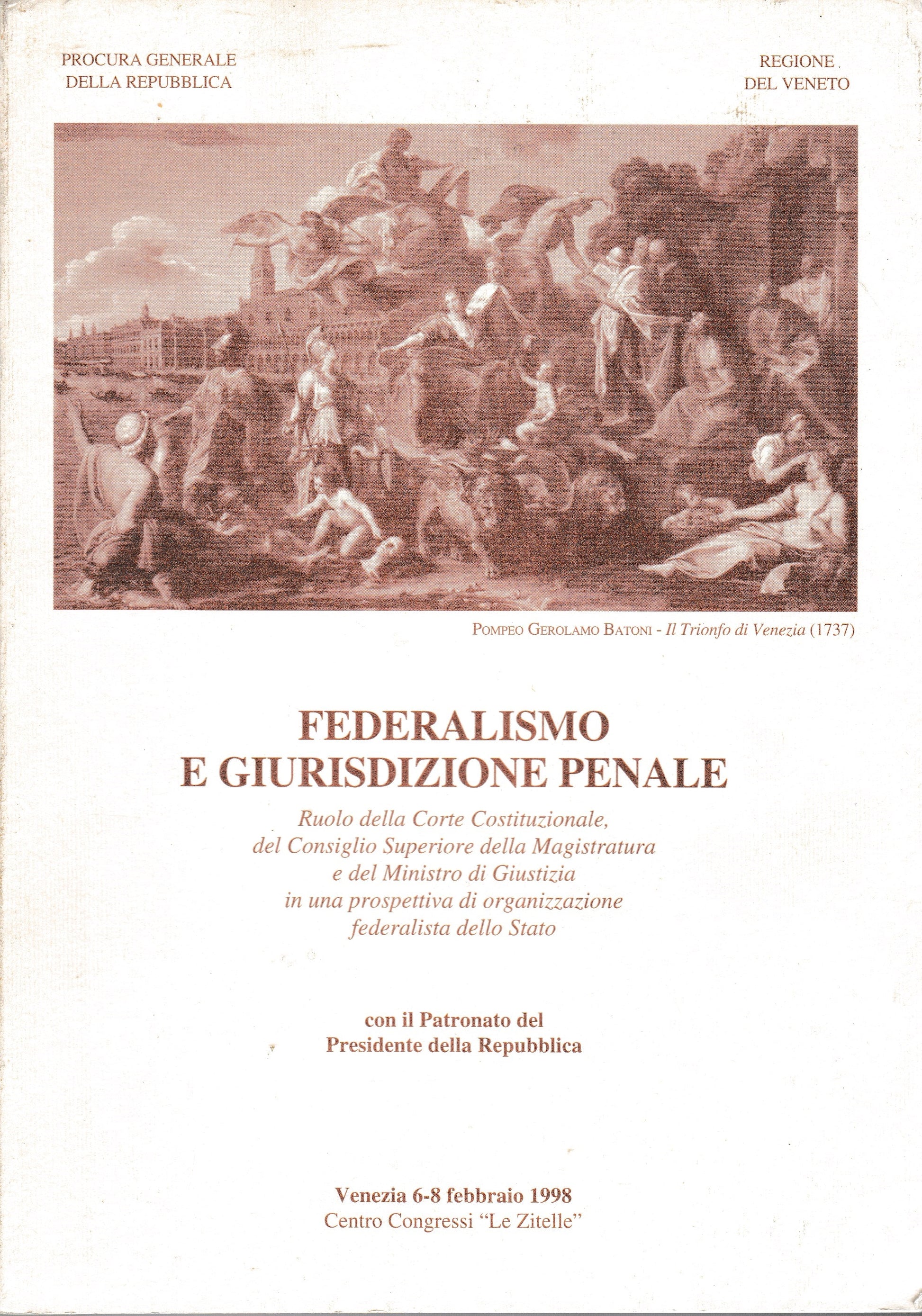 Federalismo e giurisdizione penale - copertina