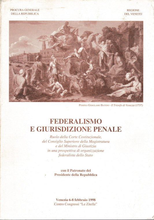 Federalismo e giurisdizione penale - copertina