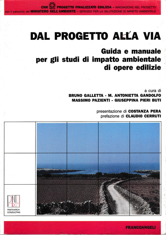Dal progetto alla via. Guida e manuale per gli studi di impatto ambientale di opere edilizie - copertina