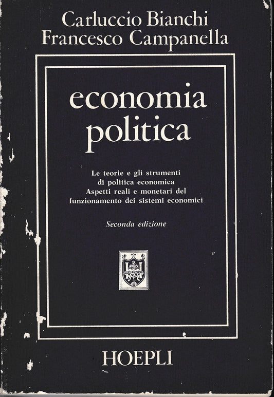 Economia politica - copertina