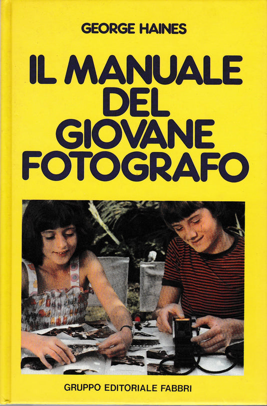 Il manuale del giovane fotografo - copertina