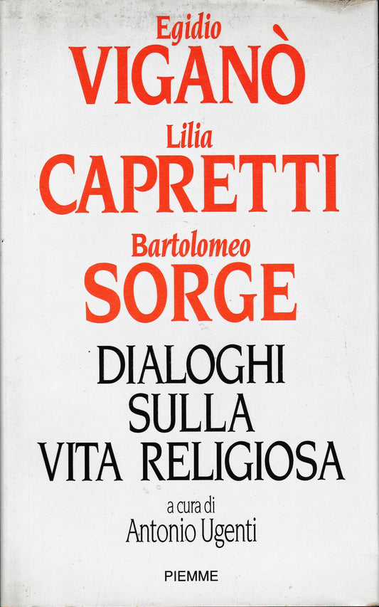 Dialoghi sulla vita religiosa - copertina