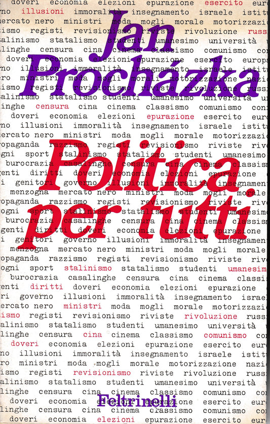 Politica per tutti - copertina