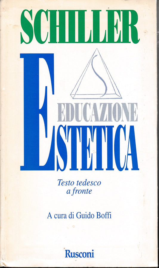 Educazione estetica. Testo tedesco a fronte. - copertina