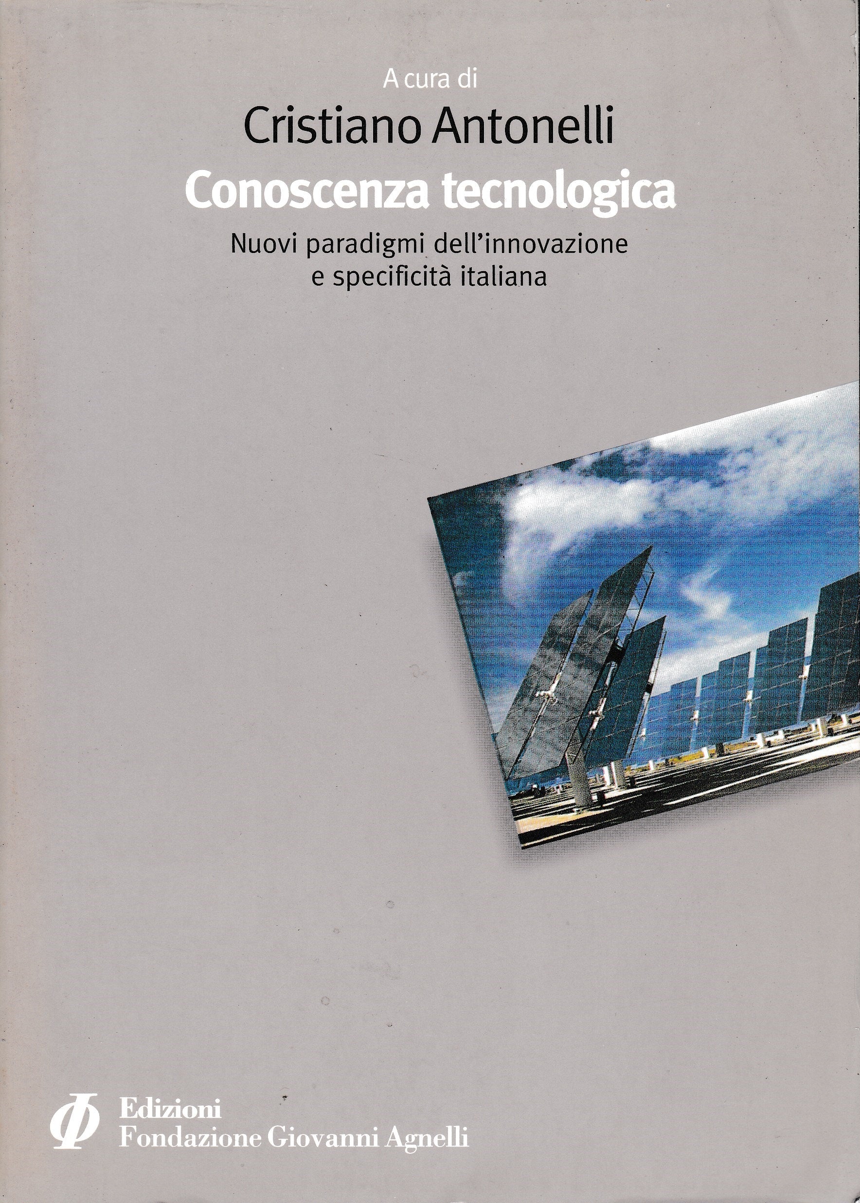 Conoscenza tecnologica - copertina