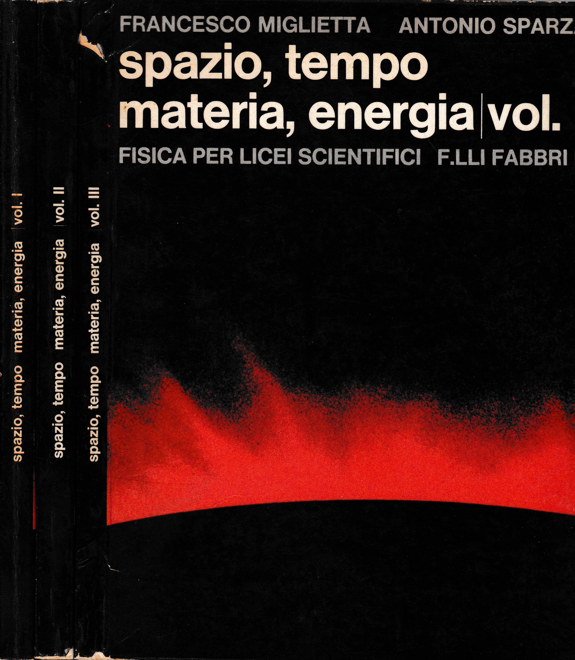Spazio, tempo, materia, energia. 3 volumi - copertina