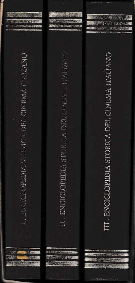 Enciclopedia storica del cinema italiano 1930-1945  3 volumi - copertina