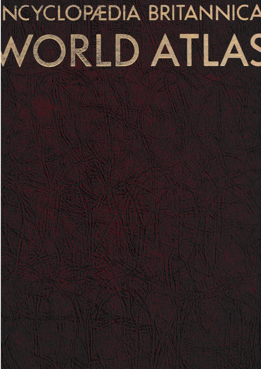 Encyclopaedia Britannica. World Atlas - copertina
