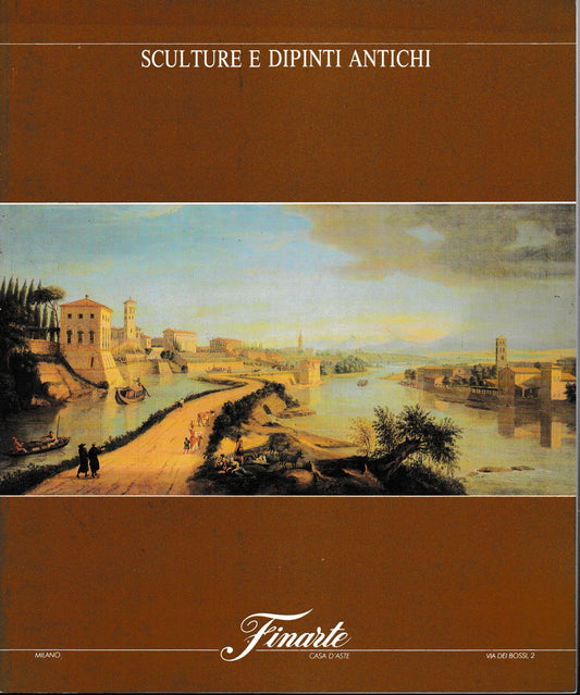 Sculture e dipinti antichi. Asta 657 dal 21 al 24 Ott. 1988. Catalogo Finarte Casa d'Arte - copertina