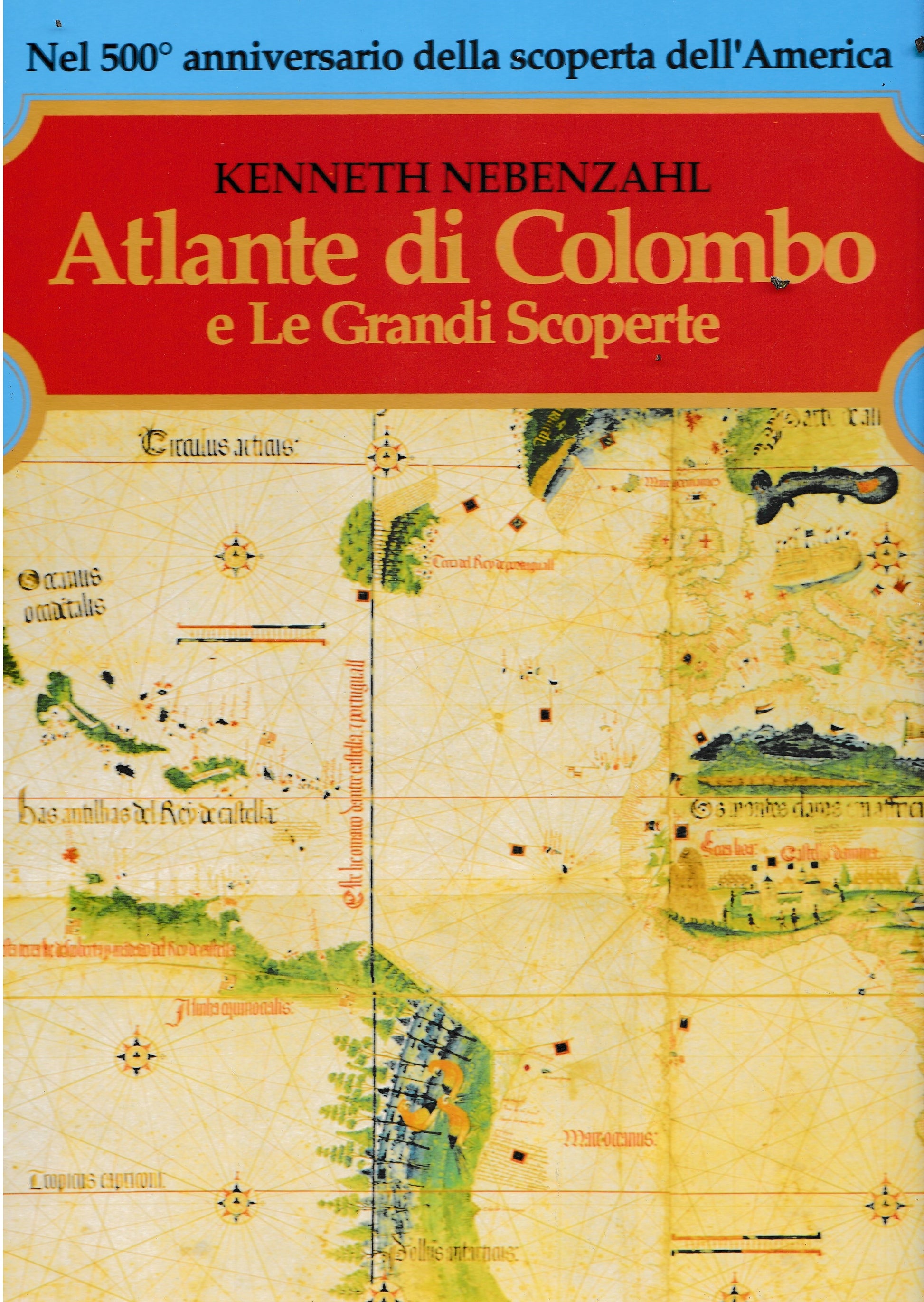 Atlante di Colombo e Le Grandi Scoperte - copertina
