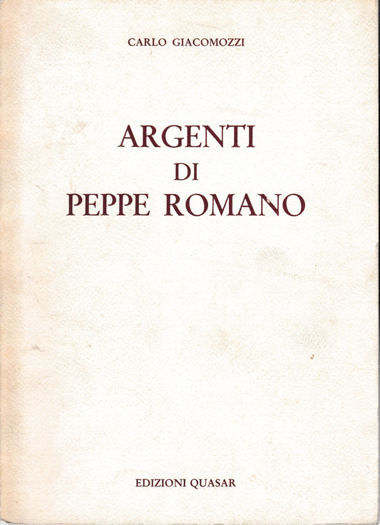 Argenti di Peppe Romano - copertina