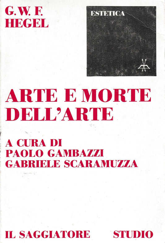 Arte e morte dell'arte - copertina