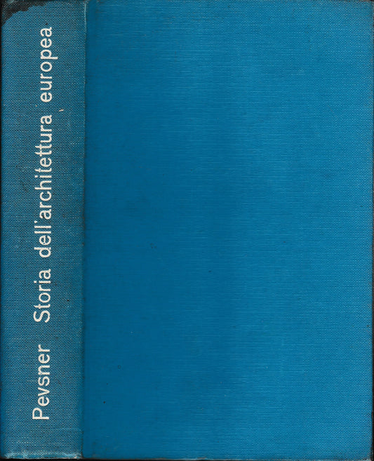 Storia dell'architettura europea - copertina