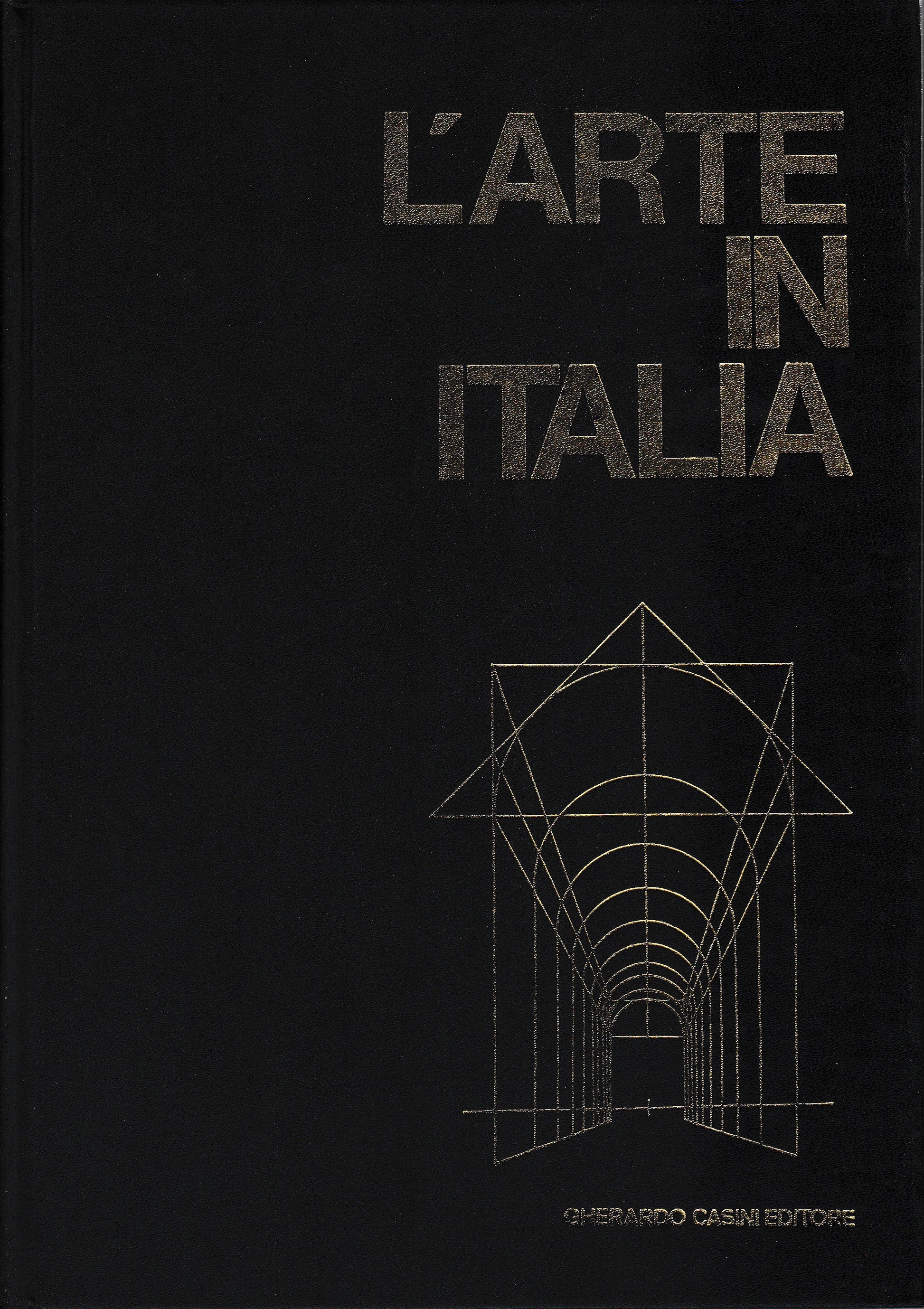 L'arte in Italia. Dal secolo XII al secolo XIII   diretta da C. L. vol. III° - copertina