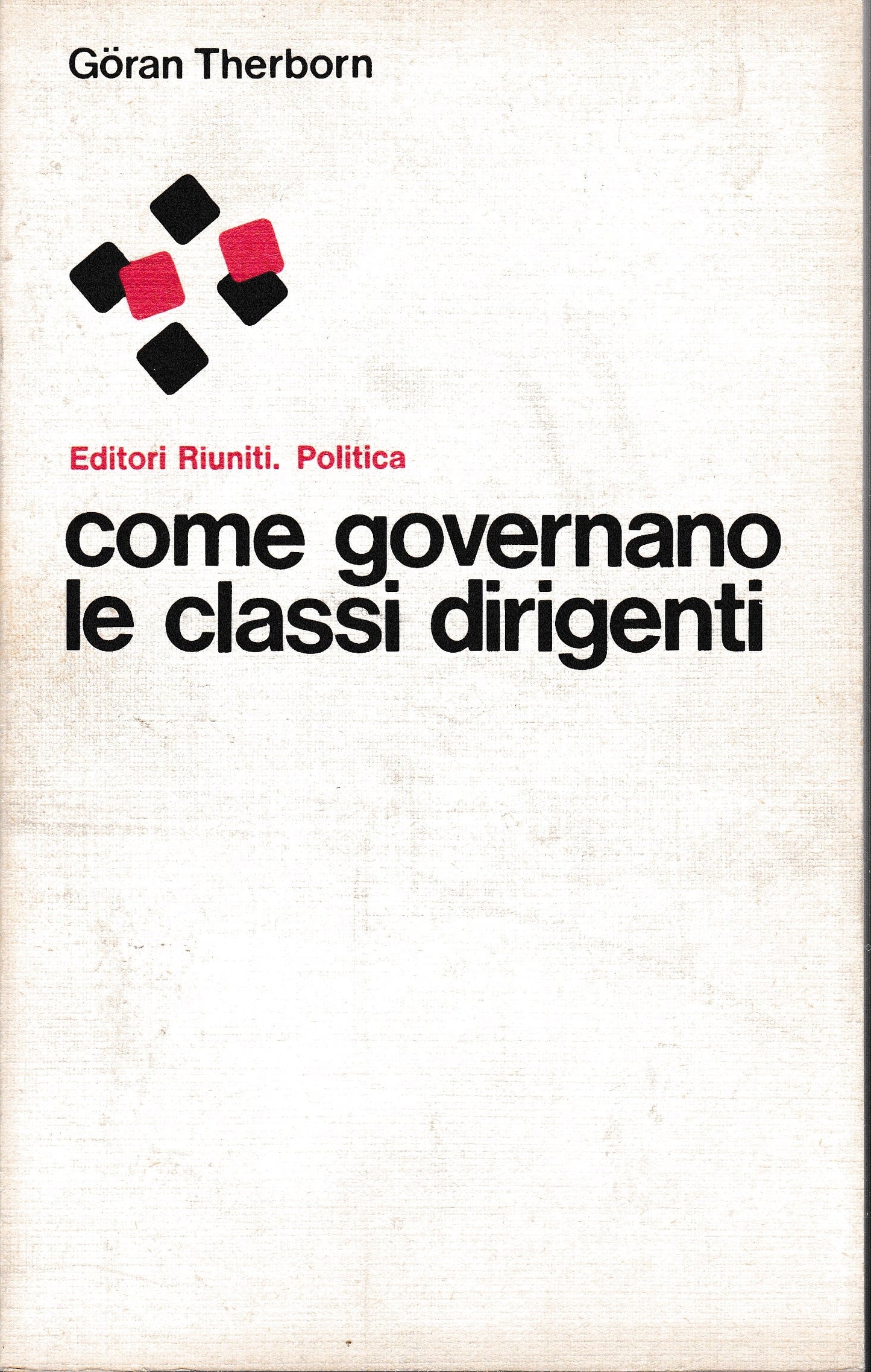 Come governano le classi dirigenti - copertina