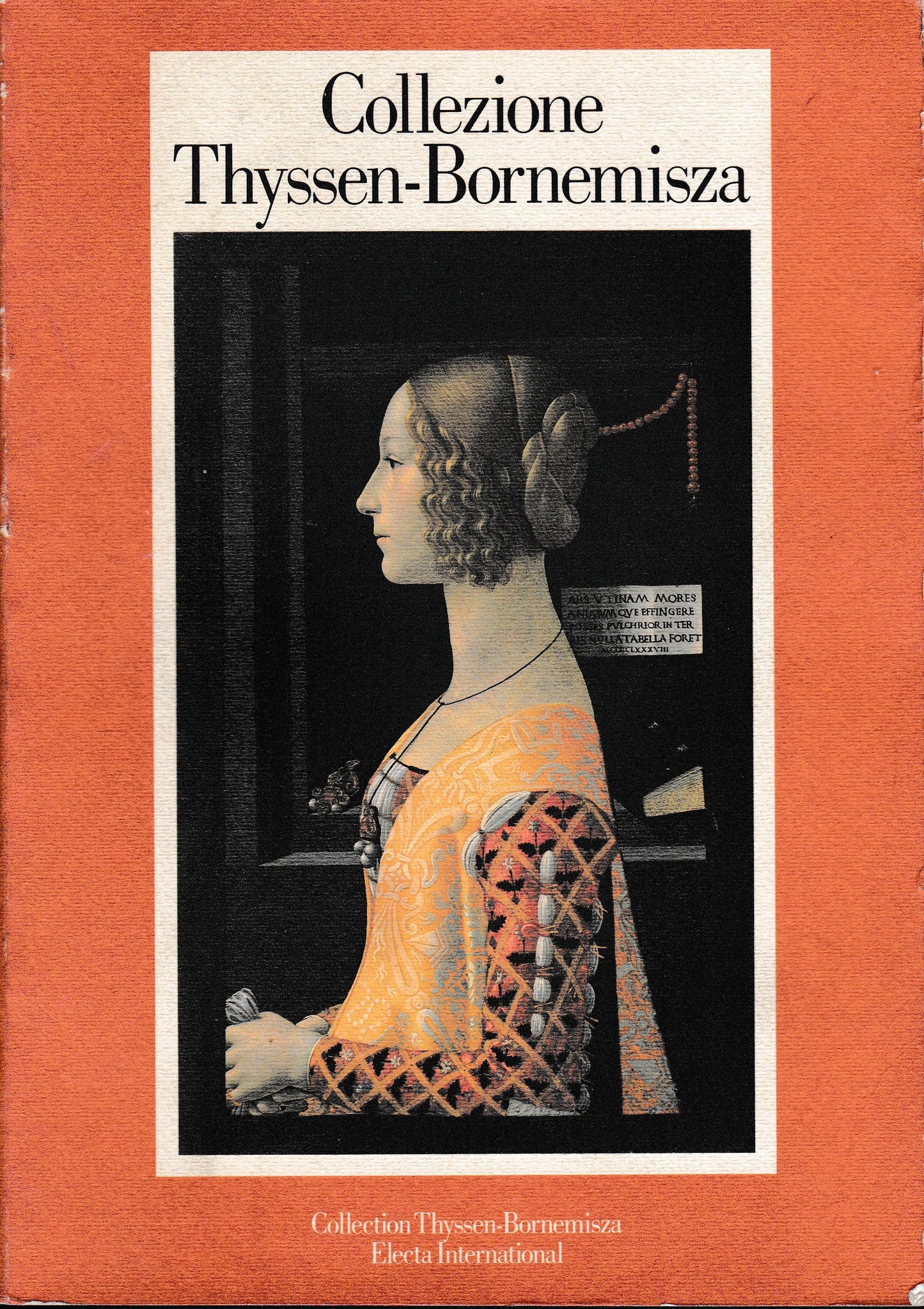 Collezione Thyssen- Bornemisza - copertina