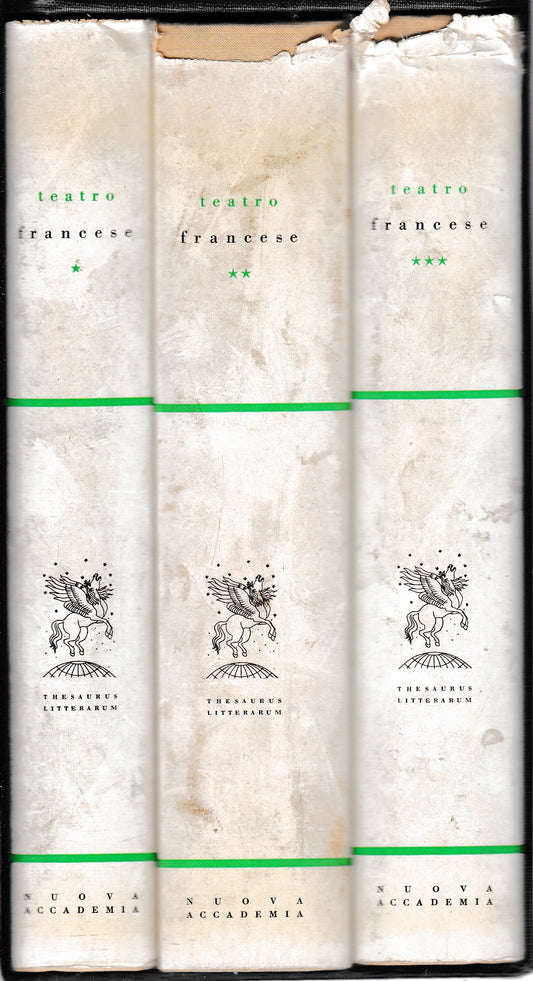 Teatro Francese. 3 volumi - copertina