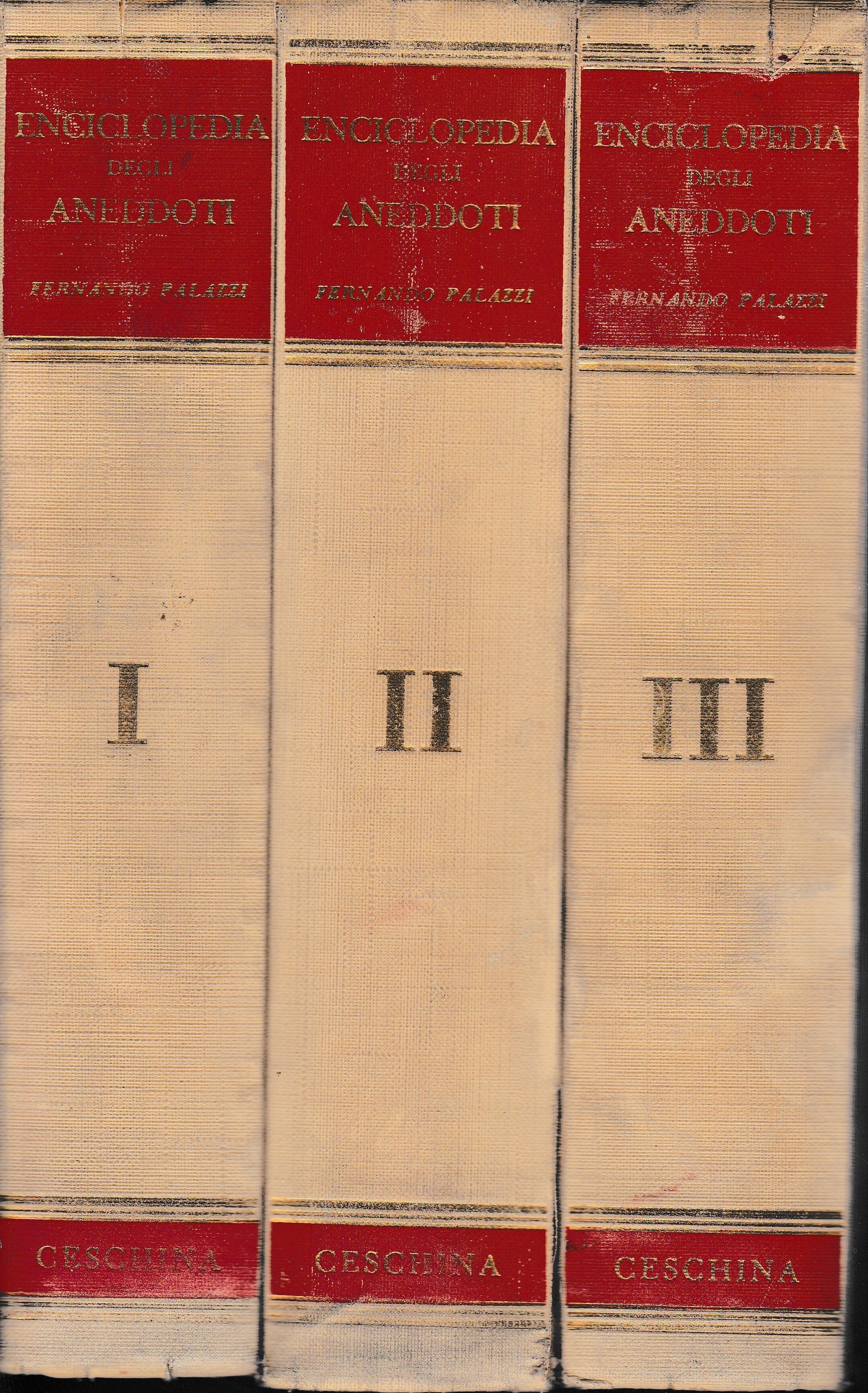 Enciclopedia degli aneddoti. 15.515 aneddoti storici di tutti i tempi e paesi 3 volumi - copertina