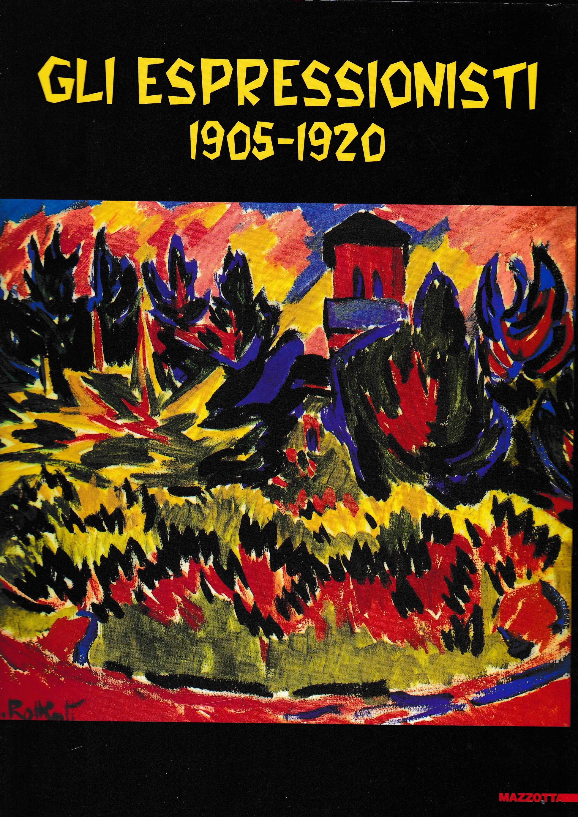 Gli espressionisti 1905 - 1920. Roma Complesso del Vittoriano 4 ottobre - 2 febbraio 2003 - copertina