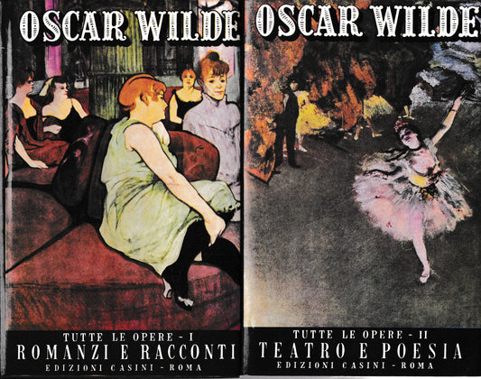 Tutte le opere 2 volumi Teatro e poesia - copertina