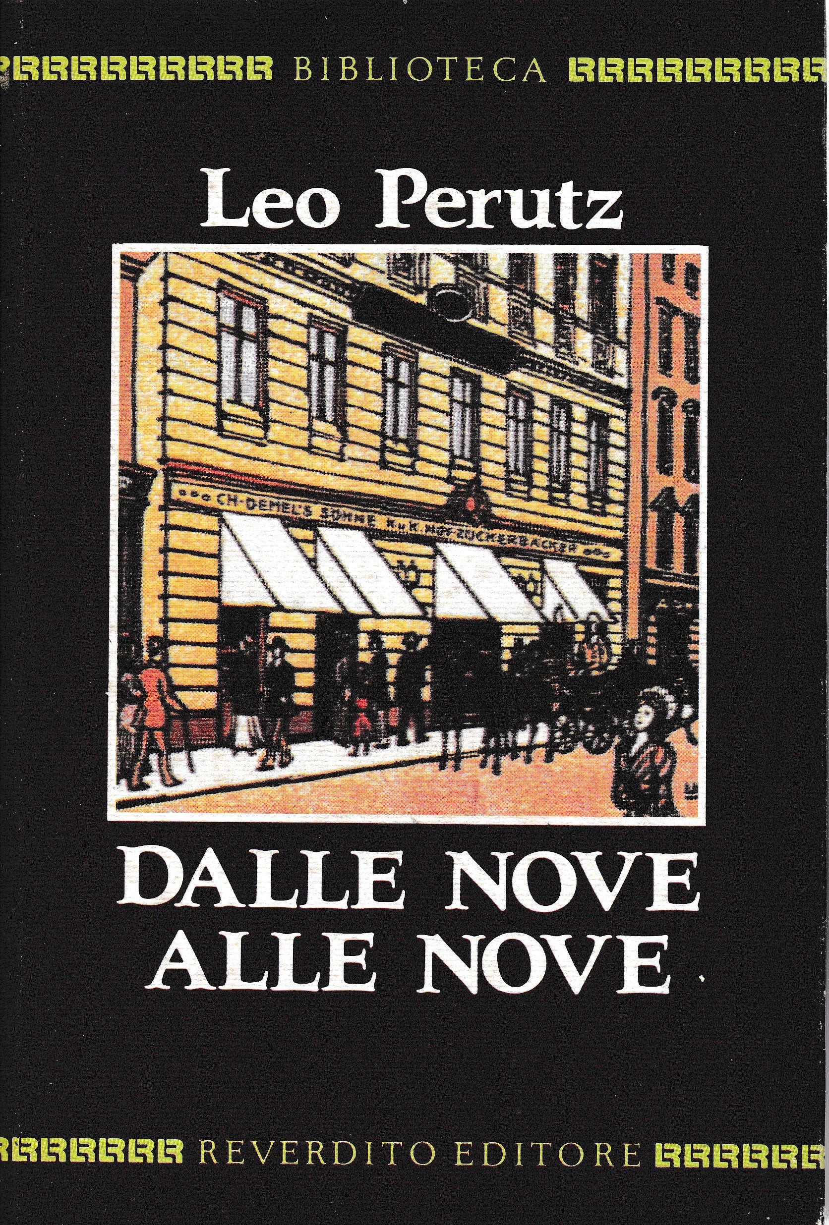 Dalle nove alle nove - copertina