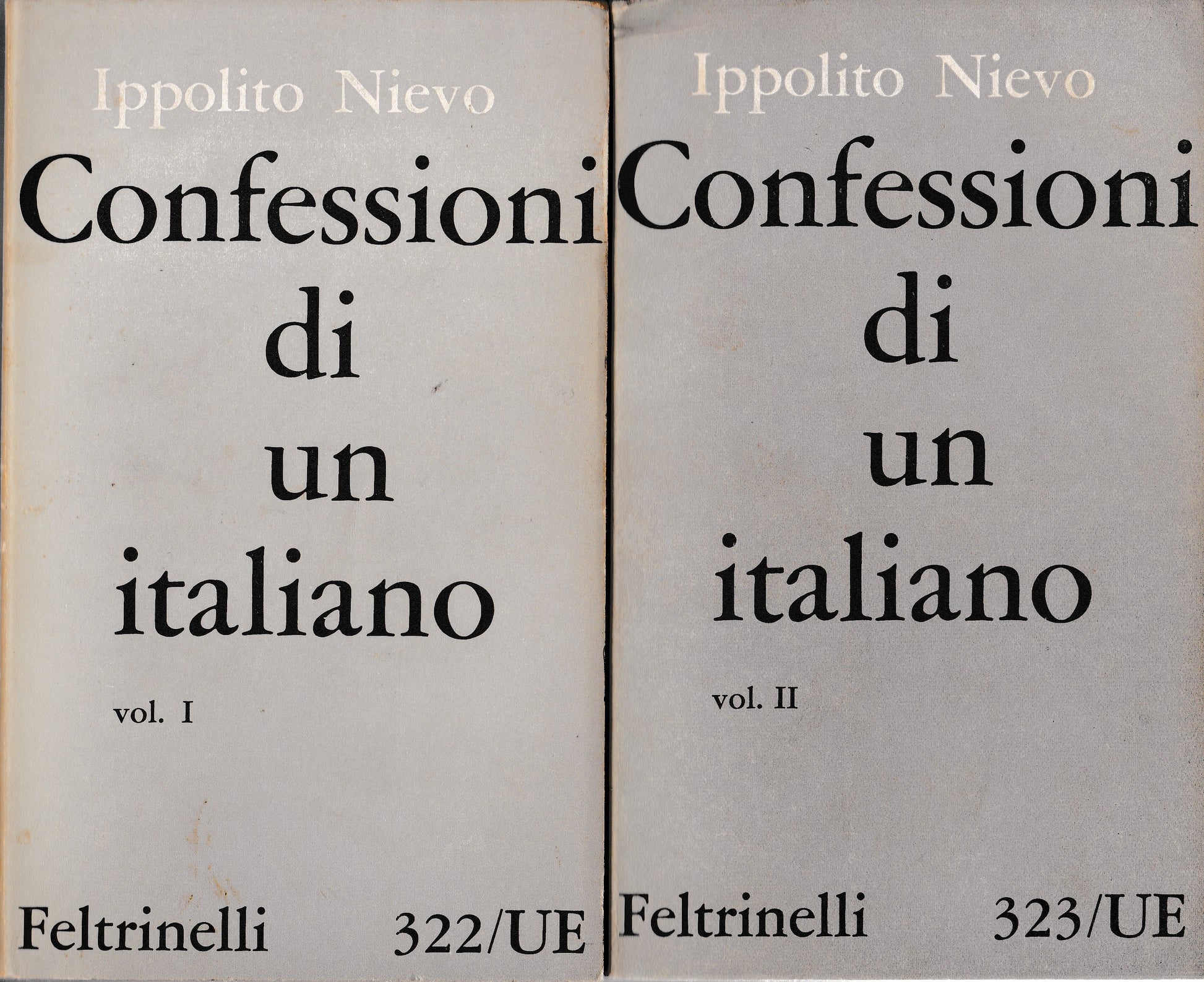 Confessioni di un italiano  2 volumi - copertina