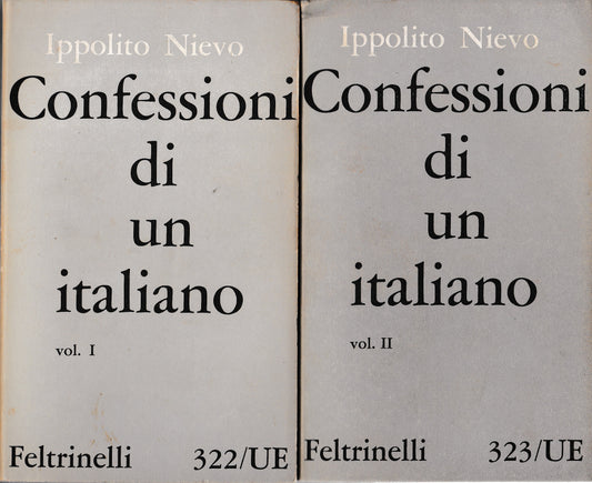 Confessioni di un italiano  2 volumi - copertina