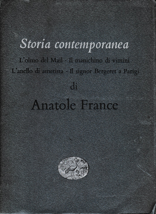 Storia contemporanea - copertina