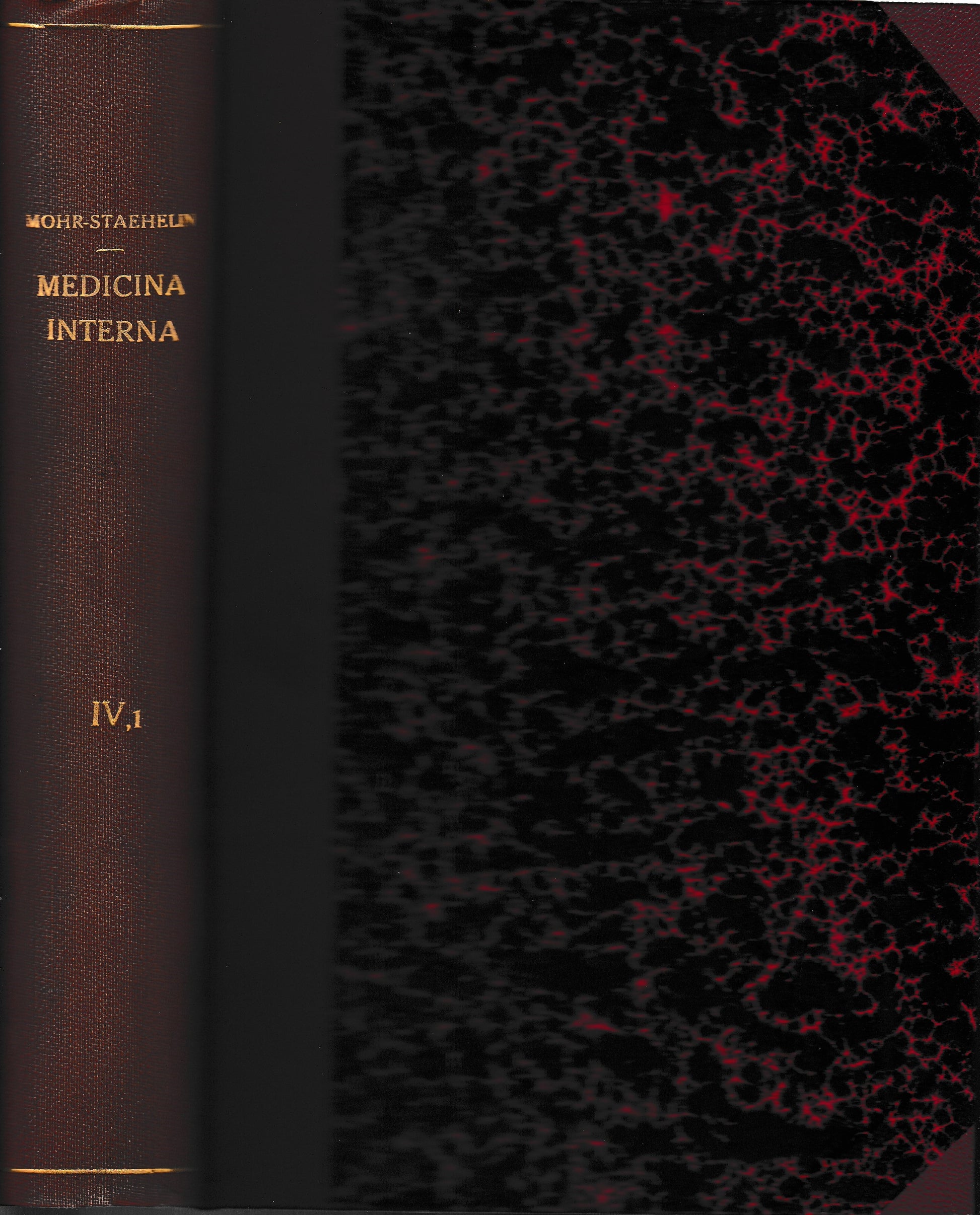 Trattato di Medicina interna  vol. IV,1. Sangue e malattie del sangue, malattie dei muscoli, delle artcolazioni e delle ossa-Costituzione e malattie costituzionali - copertina