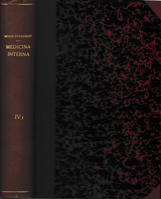 Trattato di Medicina interna  vol. IV,1. Sangue e malattie del sangue, malattie dei muscoli, delle artcolazioni e delle ossa-Costituzione e malattie costituzionali - copertina