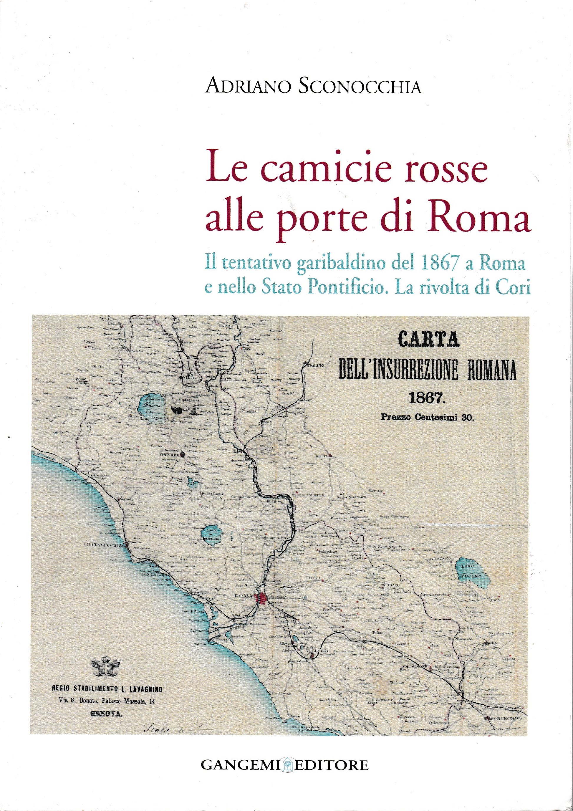 Le camicie rosse alle porte di Roma - copertina