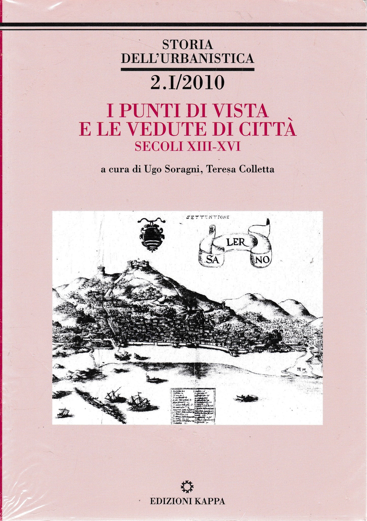 Storia dell'urbanistica. I punti di vista e le vedute di città  2 volumi - copertina