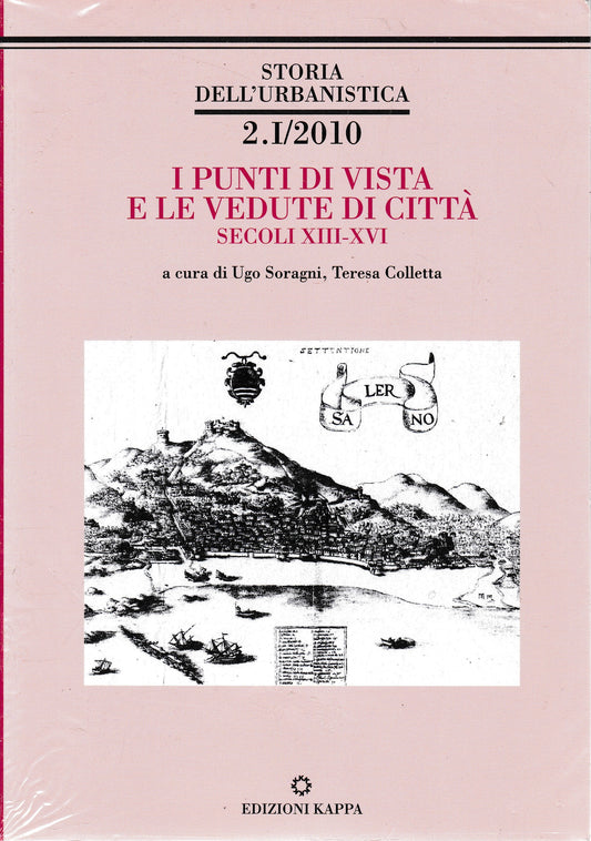 Storia dell'urbanistica. I punti di vista e le vedute di città  2 volumi - copertina