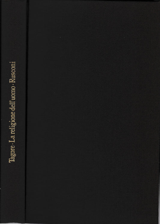 La religione dell'uomo - copertina