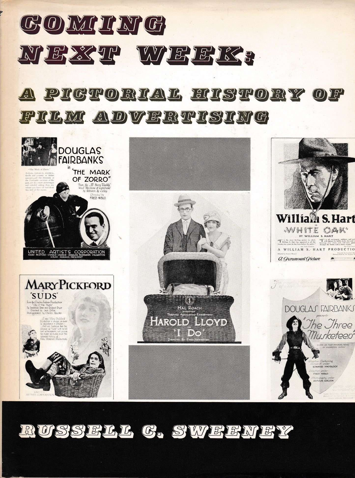 Coming Next Week. A pictorial history of film advertising - copertina